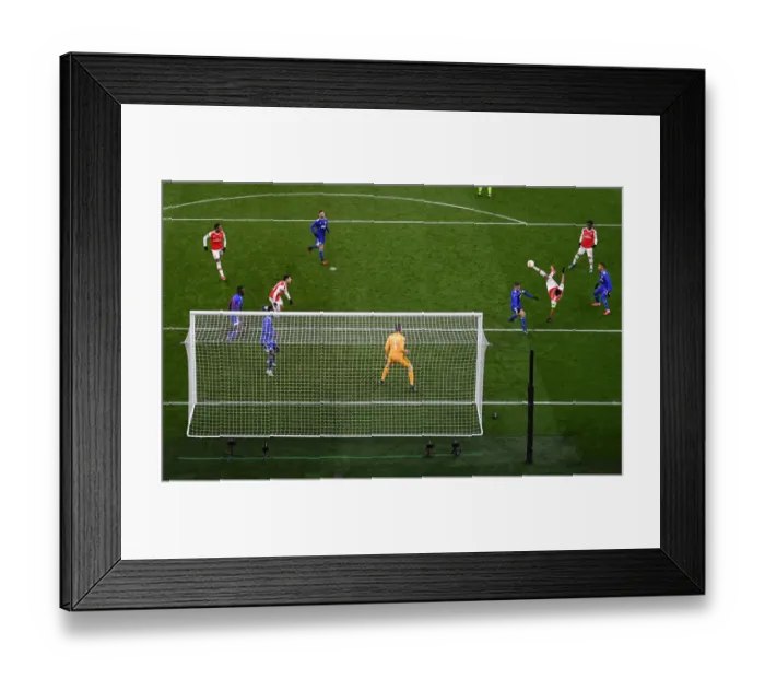 Framed Print : Arsenal's Aubameyang Scores Decisive Goal Against Olympiacos in Europa League Framed Print : Arsenal's Aubameyang Scores Decisive Goal Against Olympiacos in Europa League