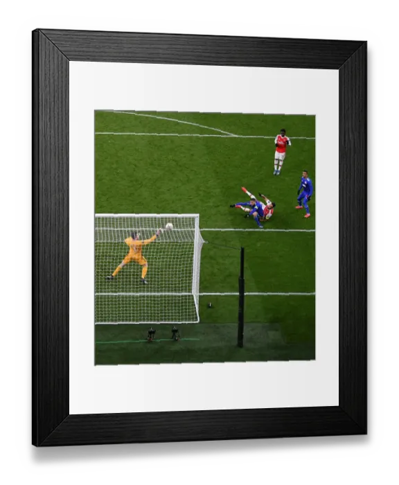 Framed Print : Aubameyang Scores the Decisive Goal: Arsenal FC vs Olympiacos FC, UEFA Europa League 2020 Framed Print : Aubameyang Scores the Decisive Goal: Arsenal FC vs Olympiacos FC, UEFA Europa League 2020