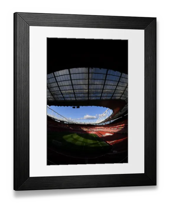 Framed Print : Arsenal's Emirates Stadium: Battlefield for Europa League Clash Against Olympiacos Framed Print : Arsenal's Emirates Stadium: Battlefield for Europa League Clash Against Olympiacos