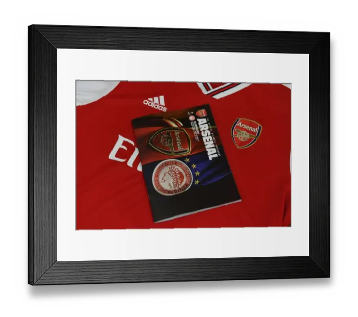 Framed Print : Arsenal vs Olympiacos: Europa League Clash at Emirates Stadium