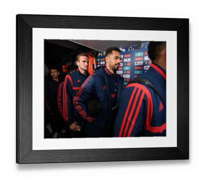 Framed Print : Arsenal's Pablo Mari Prepares for FA Cup Fifth Round Clash Against Portsmouth Framed Print : Arsenal's Pablo Mari Prepares for FA Cup Fifth Round Clash Against Portsmouth
