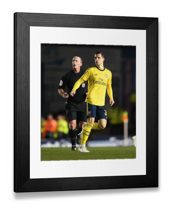 Framed Print : Arsenal vs. Portsmouth: FA Cup Fifth Round Clash at Fratton Park, March 2020