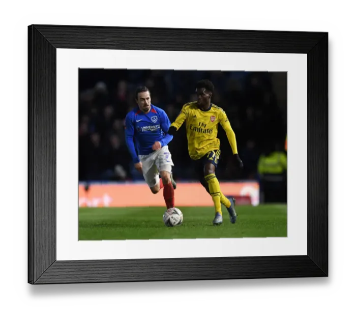 Framed Print : Arsenal vs. Portsmouth: FA Cup Fifth Round Clash at Fratton Park, March 2020 Framed Print : Arsenal vs. Portsmouth: FA Cup Fifth Round Clash at Fratton Park, March 2020
