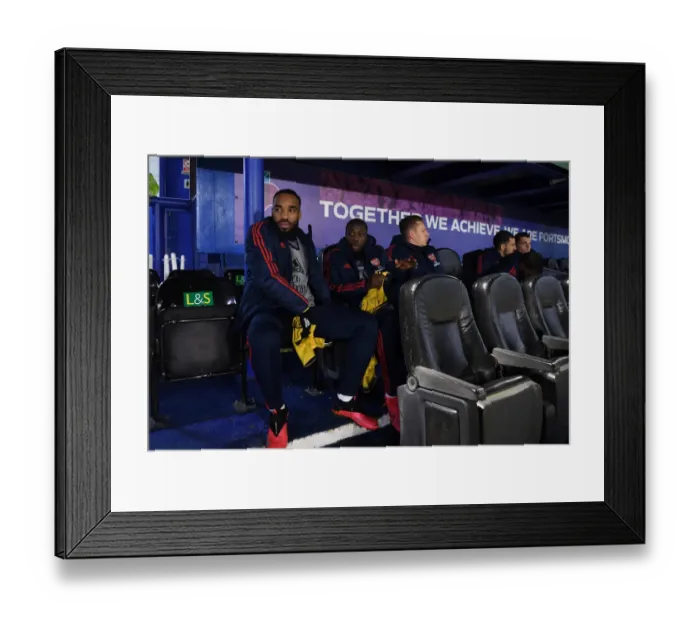 Framed Print : Arsenal vs. Portsmouth: FA Cup Fifth Round Battle at Fratton Park, March 2020