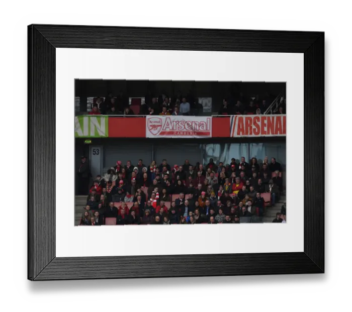 Framed Print : Arsenal vs. West Ham United: Premier League Clash at Emirates Stadium