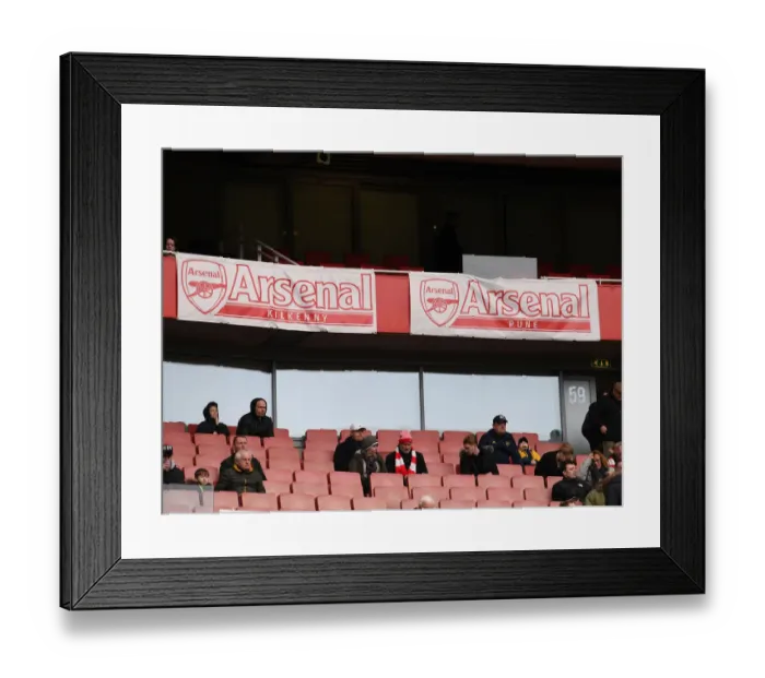 Framed Print : Arsenal vs. West Ham United: Premier League Showdown at Emirates Stadium