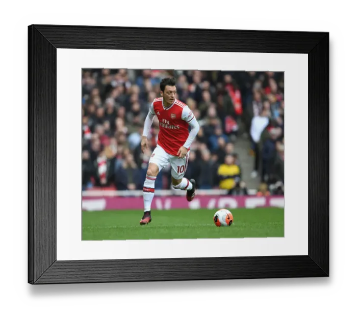 Framed Print : Mesut Ozil in Action: Arsenal vs. West Ham United, Premier League 2019-2020 Framed Print : Mesut Ozil in Action: Arsenal vs. West Ham United, Premier League 2019-2020