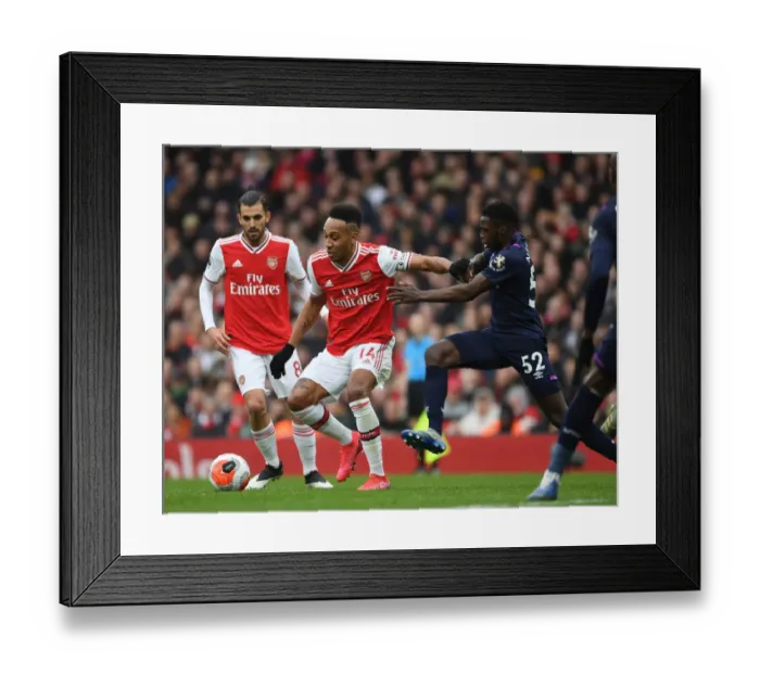Framed Print : Arsenal vs. West Ham United: Premier League Showdown at Emirates Stadium