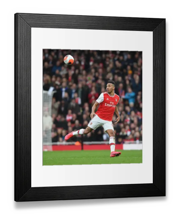 Framed Print : Arsenal's Aubameyang Faces Off Against West Ham in Premier League Showdown Framed Print : Arsenal's Aubameyang Faces Off Against West Ham in Premier League Showdown