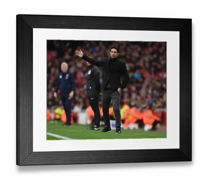 Framed Print : Mikel Arteta Leads Arsenal Against West Ham United in Premier League Showdown Framed Print : Mikel Arteta Leads Arsenal Against West Ham United in Premier League Showdown
