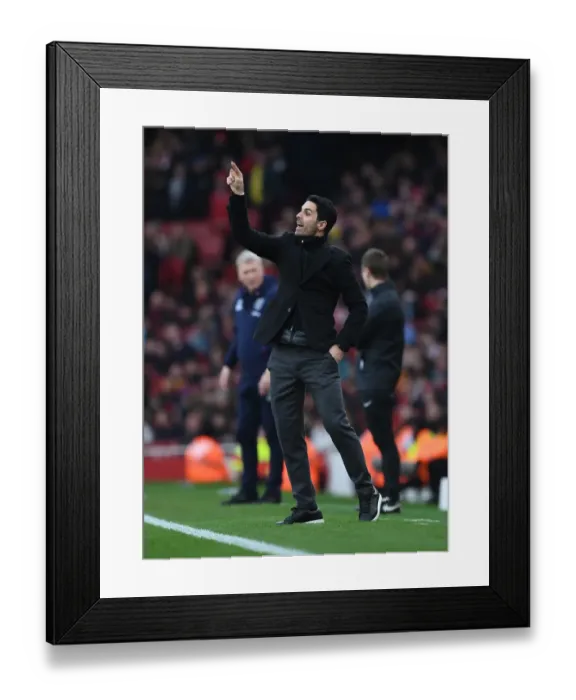 Framed Print : Mikel Arteta Leads Arsenal Against West Ham United in Premier League Showdown Framed Print : Mikel Arteta Leads Arsenal Against West Ham United in Premier League Showdown
