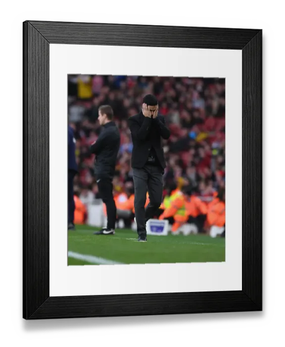 Framed Print : Mikel Arteta Leads Arsenal in Premier League Clash Against West Ham United Framed Print : Mikel Arteta Leads Arsenal in Premier League Clash Against West Ham United
