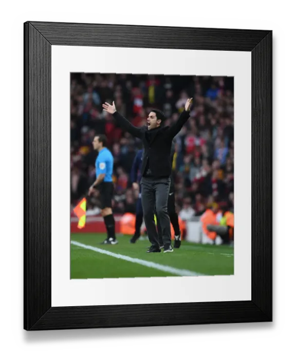 Framed Print : Mikel Arteta Leads Arsenal Against West Ham United in Premier League Showdown Framed Print : Mikel Arteta Leads Arsenal Against West Ham United in Premier League Showdown