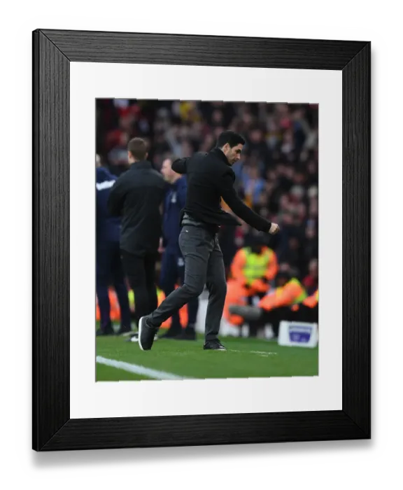 Framed Print : Mikel Arteta's Triumph: Arsenal's Thrilling Victory Over West Ham United in the Premier League Framed Print : Mikel Arteta's Triumph: Arsenal's Thrilling Victory Over West Ham United in the Premier League