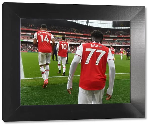 Arsenal's Aubameyang and Saka Leading the Charge: Arsenal FC vs West Ham United, Premier League 2019-2020