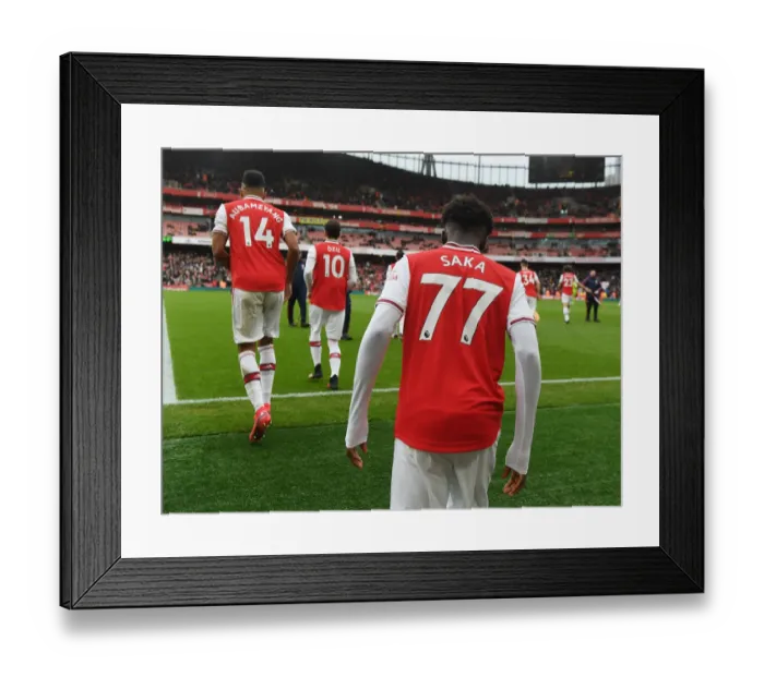 Framed Print : Arsenal's Aubameyang and Saka Leading the Charge: Arsenal FC vs West Ham United, Premier League 2019-2020 Framed Print : Arsenal's Aubameyang and Saka Leading the Charge: Arsenal FC vs West Ham United, Premier League 2019-2020