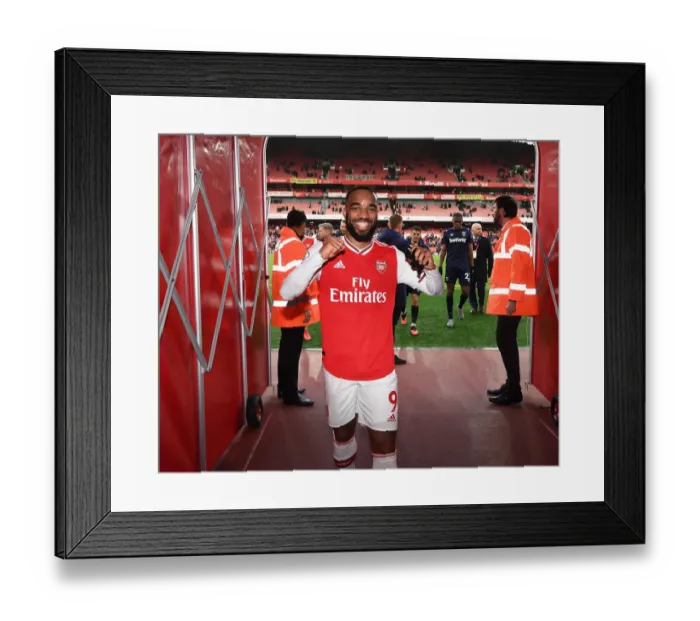 Framed Print : Alexis Lacazette's Goal: Arsenal FC vs West Ham United, Premier League 2019-2020 Framed Print : Alexis Lacazette's Goal: Arsenal FC vs West Ham United, Premier League 2019-2020
