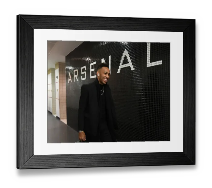 Framed Print : Arsenal vs. West Ham United: Premier League Clash at Emirates Stadium
