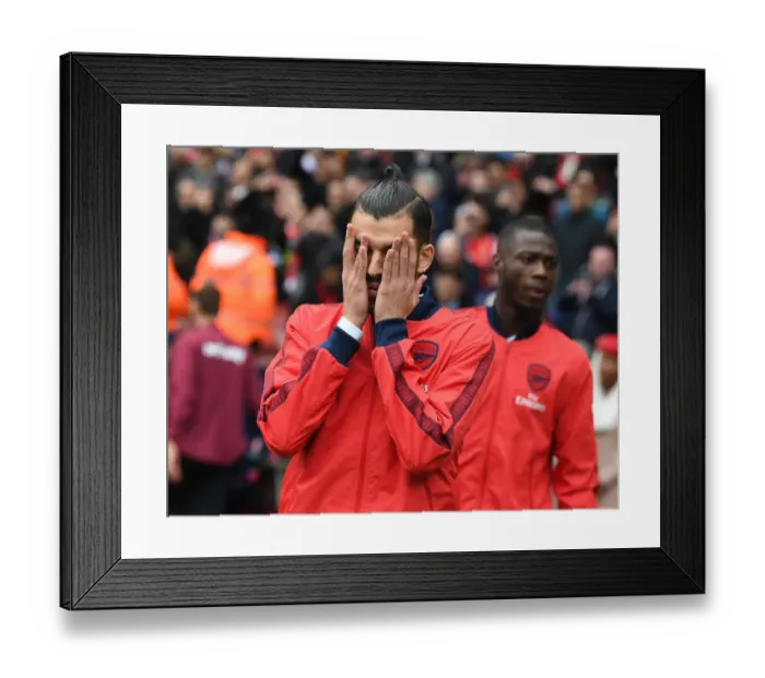 Framed Print : Dani Ceballos Ready: Arsenal vs. West Ham Showdown