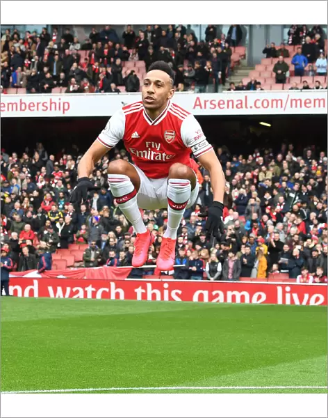 Arsenal's Aubameyang Gears Up for Arsenal v West Ham Premier League Clash