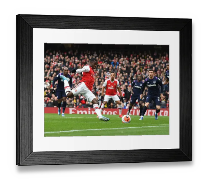 Framed Print : Arsenal vs. West Ham United: Premier League Showdown at Emirates Stadium Framed Print : Arsenal vs. West Ham United: Premier League Showdown at Emirates Stadium