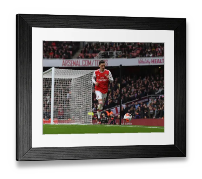Framed Print : Mesut Ozil in Action: Arsenal vs. West Ham United, Premier League 2019-2020 Framed Print : Mesut Ozil in Action: Arsenal vs. West Ham United, Premier League 2019-2020