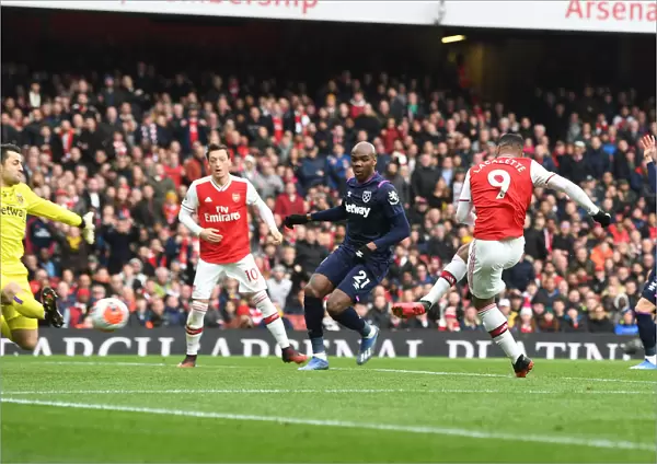 Alexis Lacazette Scores the Winning Goal: Arsenal Triumphs Over West Ham United, Premier League 2019-2020