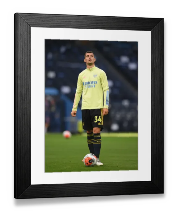 Framed Print : Manchester City v Arsenal FC - Premier League
