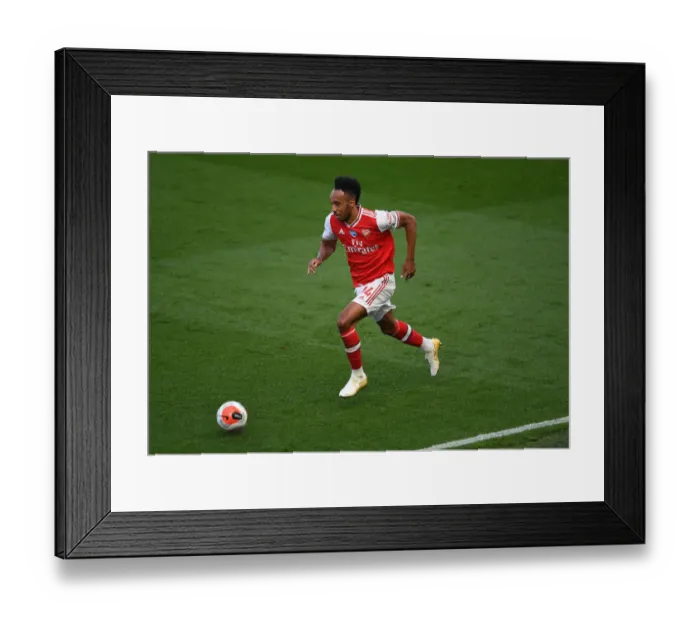 Framed Print : Aubameyang Leads Arsenal Past Brighton in 2019-20 Premier League Clash Framed Print : Aubameyang Leads Arsenal Past Brighton in 2019-20 Premier League Clash