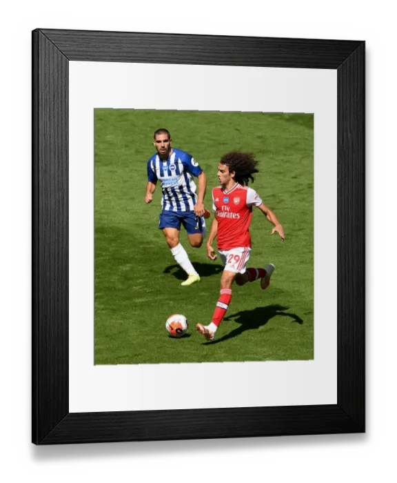 Framed Print : Guendouzi vs Maupay: Intense Battle in Brighton & Hove Albion vs Arsenal FC Premier League Clash Framed Print : Guendouzi vs Maupay: Intense Battle in Brighton & Hove Albion vs Arsenal FC Premier League Clash