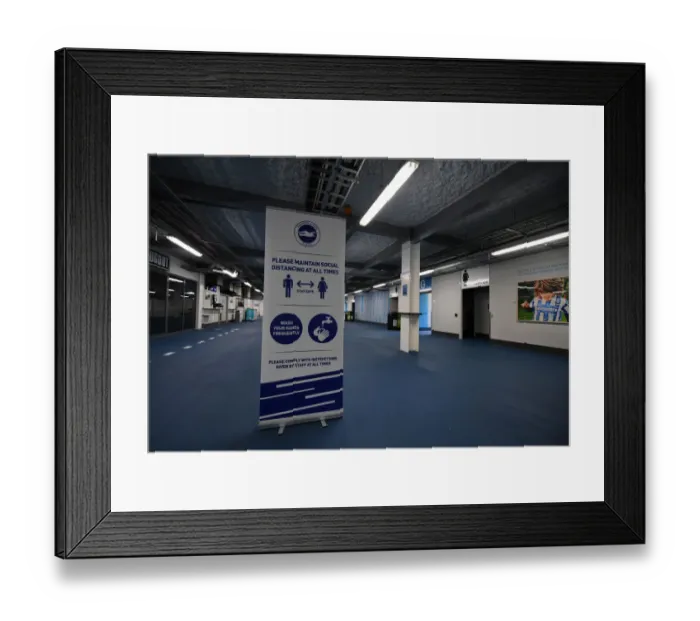 Framed Print : Premier League's Safe Return: Brighton & Hove Albion vs Arsenal FC (June 2020) Framed Print : Premier League's Safe Return: Brighton & Hove Albion vs Arsenal FC (June 2020)