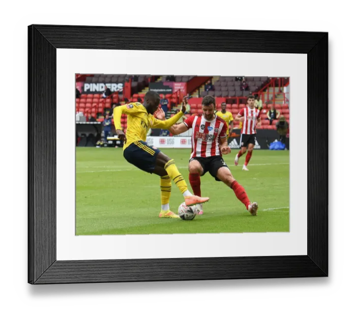 Framed Print : Sheffield United v Arsenal - FA Cup: Quarter Final