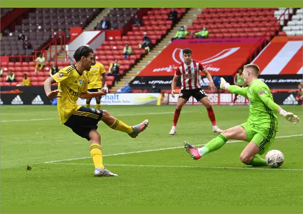 Dani Ceballos Scores Arsenal's Second Goal in FA Cup Quarterfinal vs Sheffield United