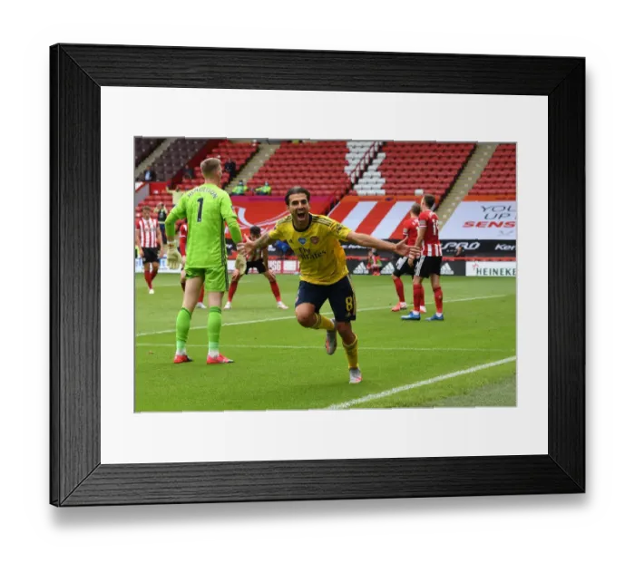 Framed Print : Dani Ceballos Scores Arsenal's Second Goal: FA Cup Quarterfinal Victory Over Sheffield United Framed Print : Dani Ceballos Scores Arsenal's Second Goal: FA Cup Quarterfinal Victory Over Sheffield United
