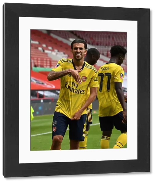 Dani Ceballos Scores Arsenal's Second Goal: Sheffield United vs Arsenal, FA Cup Quarterfinal