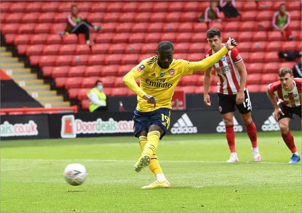 Nicolas Pepe Scores Penalty: Arsenal Advance to FA Cup Semis vs Sheffield United