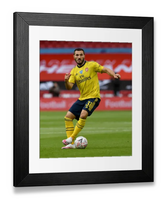 Framed Print : Arsenal's Sead Kolasinac Clashes with Sheffield United in FA Cup Quarterfinal Showdown Framed Print : Arsenal's Sead Kolasinac Clashes with Sheffield United in FA Cup Quarterfinal Showdown