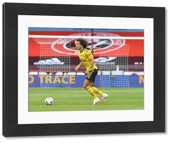 David Luiz in FA Cup Action: Arsenal vs. Sheffield United