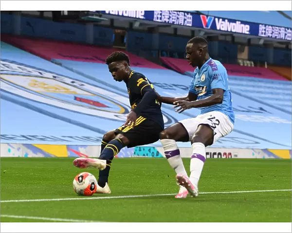 Bukayo Saka Stands Firm Against Benjamin Mendy: Manchester City vs. Arsenal, Premier League 2019-20