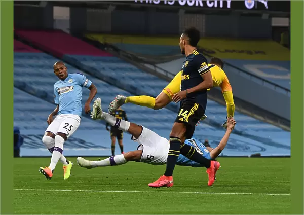 Manchester City vs. Arsenal: Clash of the Titans - Ederson's Collision with Garcia (Premier League 2019-20)