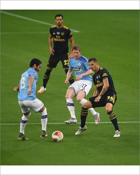 Xhaka vs. Gundogan-De Bruyne: Manchester City vs. Arsenal FC - Premier League Showdown (2019-20)