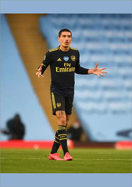 Arsenal's Hector Bellerin Goes Head-to-Head with Manchester City in Premier League Clash