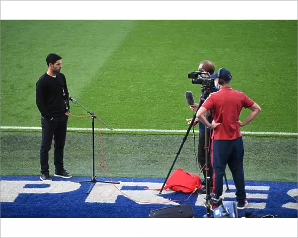 Arsenal's Mikel Arteta Addresses Media After Empty-stadium Clash with Brighton & Hove Albion in Premier League