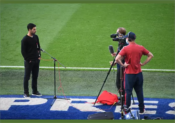 Arsenal's Mikel Arteta Addresses Media After Empty-stadium Clash with Brighton & Hove Albion in Premier League