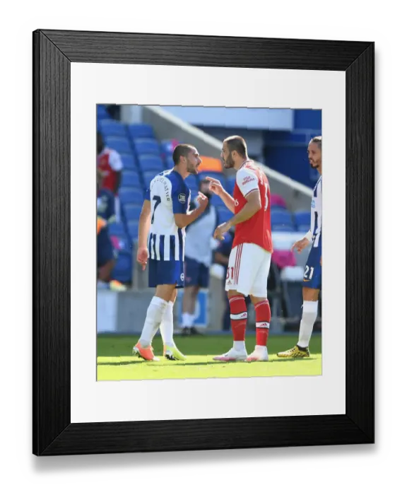 Framed Print : Brighton vs. Arsenal: A Empty-Stadium Clash in the Premier League Framed Print : Brighton vs. Arsenal: A Empty-Stadium Clash in the Premier League