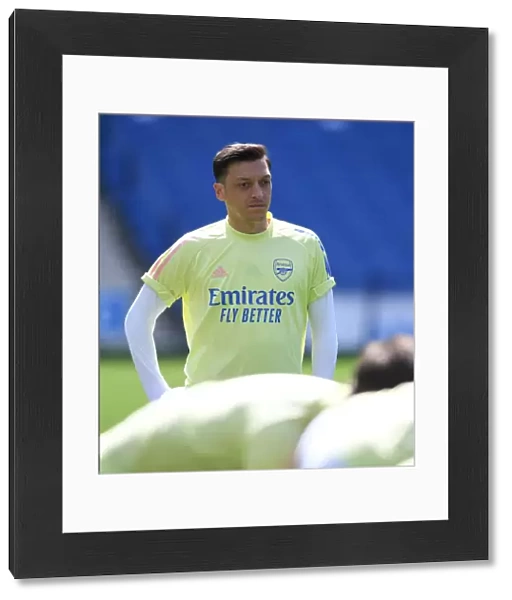 Arsenal's Ozil Waits on Empty Sidelines: Brighton vs. Arsenal, Premier League 2019-2020