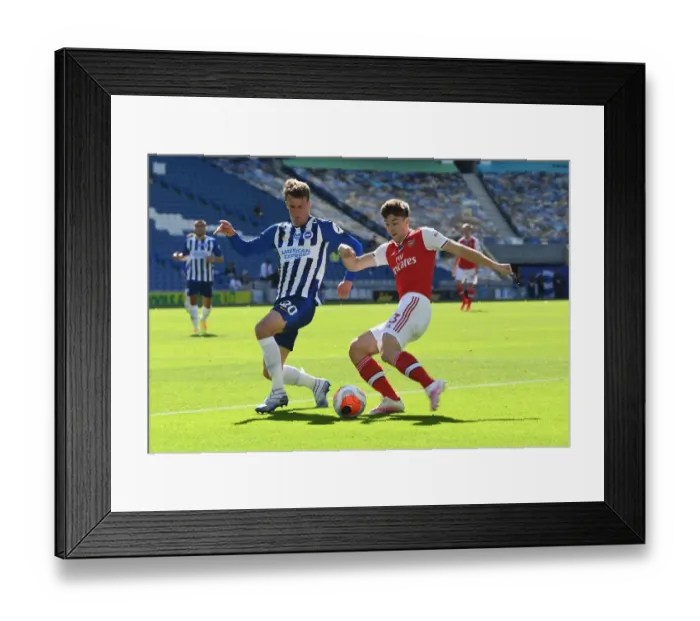 Framed Print : Brighton vs. Arsenal: Empty Stadium Showdown (2019-20)
