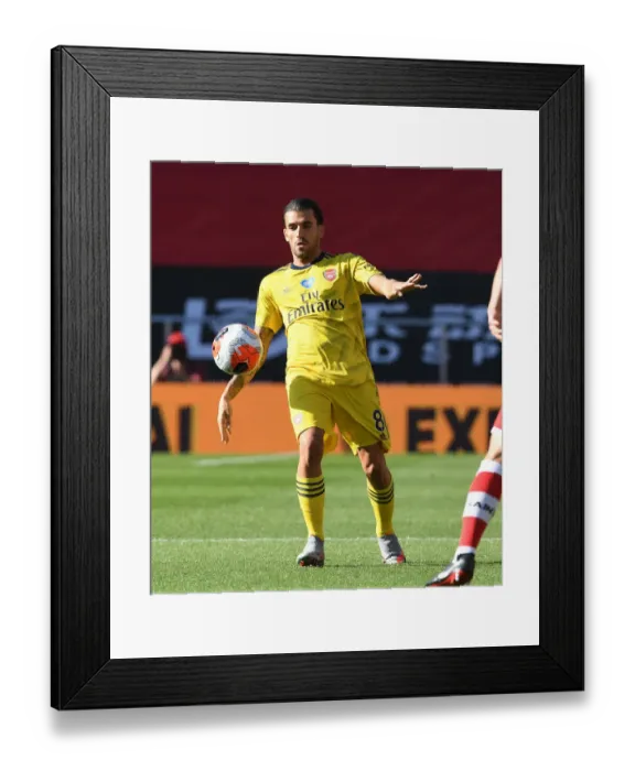 Framed Print : Dani Ceballos in Action: Southampton vs. Arsenal, Premier League 2019-2020 Framed Print : Dani Ceballos in Action: Southampton vs. Arsenal, Premier League 2019-2020
