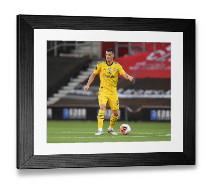 Framed Print : Granit Xhaka in Action: Southampton vs. Arsenal, Premier League 2019-2020 Framed Print : Granit Xhaka in Action: Southampton vs. Arsenal, Premier League 2019-2020