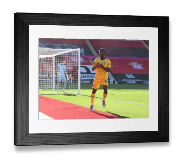 Framed Print : Nketiah Scores First: Arsenal Triumphs Over Southampton in Premier League Clash (2019-20) Framed Print : Nketiah Scores First: Arsenal Triumphs Over Southampton in Premier League Clash (2019-20)